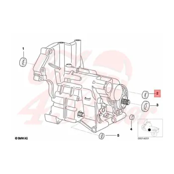 cafe 4 racer - BMW R Gearbox input shaft oil seal  23127705085 -  Maintenance parts 