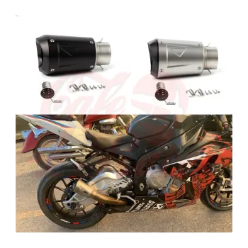 cafe 4 racer - AR GP výfuková konovka čierna - Cafe4Racer Výfukové koncovky 