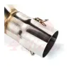 cafe 4 racer - TS Thunder Slash Silver right - Cafe4Racer Mufflers 
