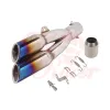 cafe 4 racer - TS Thunder Slash Rainbow right - Cafe4Racer Mufflers 