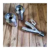 cafe 4 racer - DBR  exhasut Silver  right - Cafe4Racer Mufflers 