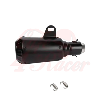 cafe 4 racer - GP style 03B Full Black - Cafe4Racer Mufflers 
