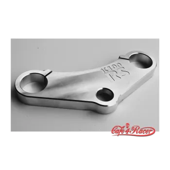 cafe 4 racer - Top triple tree clamp upper / fork yoke for K75/K100 RS RT LT (82-90) LOGO K100RS - Cafe4Racer BMW K75 K100  41,3mm 