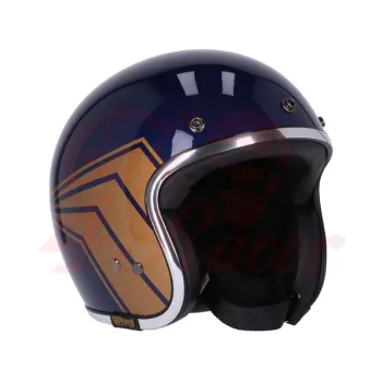 cafe 4 racer - 13 1/2 Skull bucke modrá - 13 1/2 Company 13 1/2 Skull  