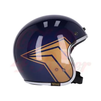 cafe 4 racer - 13 1/2 Skull bucke modrá - 13 1/2 Company 13 1/2 Skull  