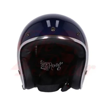 cafe 4 racer - 13 1/2 Skull bucke modrá - 13 1/2 Company 13 1/2 Skull  