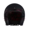 cafe 4 racer - 13 1/2 Přilba Skull bucket matná černá - 13 1/2 Company 13 1/2 Skull  