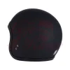 cafe 4 racer - 13 1/2 Skull bucket helmet matt black - 13 1/2 Company 13 1/2 Skull 