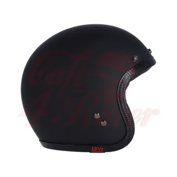 cafe 4 racer - 13 1/2 Přilba Skull bucket matná černá - 13 1/2 Company 13 1/2 Skull  