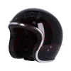 cafe 4 racer - 13 1/2 Skull bucket helmet black - 13 1/2 Company 13 1/2 Skull 