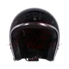 cafe 4 racer - 13 1/2 Skull bucket helmet black - 13 1/2 Company 13 1/2 Skull 
