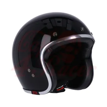 cafe 4 racer - 13 1/2 Skull bucket helmet čierna - 13 1/2 Company 13 1/2 Skull  