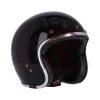 cafe 4 racer - 13 1/2 Skull bucket helmet black - 13 1/2 Company 13 1/2 Skull 