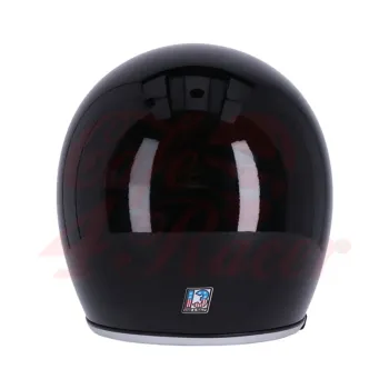 cafe 4 racer - 13 1/2 Skull bucket helmet čierna - 13 1/2 Company 13 1/2 Skull  