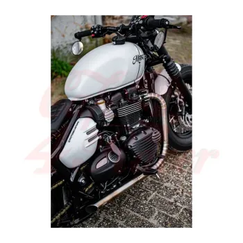 cafe 4 racer - Výfukový systém Triumph Bonneville Bobber Nautilus - Motone Triumph Bonneville 