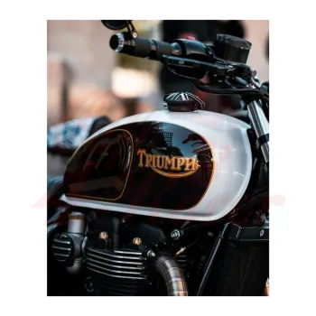 cafe 4 racer - Triumph Bonneville T120 T100 Nautilus Exhaust System - Motone Triumph Bonneville 