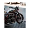 cafe 4 racer - Triumph Bonneville T120 T100 Nautilus Exhaust System - Motone Triumph Bonneville 