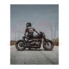 cafe 4 racer - Výfukový systém Triumph Bobber Speedmaster Saturn V Black v2 - Motone Triumph Bonneville 