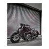 cafe 4 racer - Výfukový systém Triumph Bobber Speedmaster Saturn V černý v2 - Motone Triumph Bonneville 