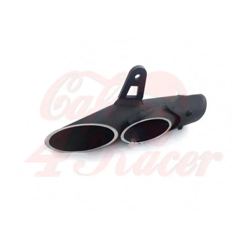 cafe 4 racer - Replika TOCE černá pravá strana - Cafe4Racer Koncovky výfuku 