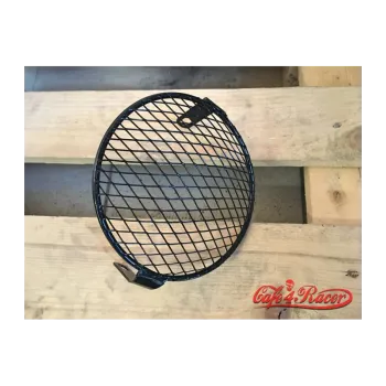 cafe 4 racer - 16cm 6,4palcový chránič předního světla s retro mřížkou SCR3 - Cafe4Racer Světla mřížky 