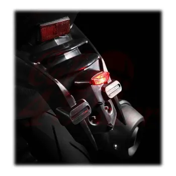 cafe 4 racer - KOSO Nano  LED taillight. red  with fixing bolt M5 - Koso LED Rear lights 4054783211432