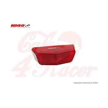 cafe 4 racer - KOSO Nano  LED taillight. red  with fixing bolt M5 - Koso LED Rear lights 4054783211432