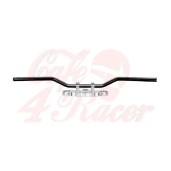 cafe 4 racer - TRW Lucas Steel handlebar "Classic Low" black  MCL111SS - TRW Standard handlebars 
