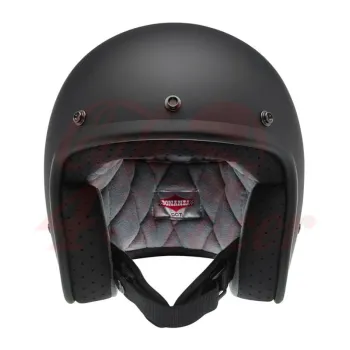 cafe 4 racer -  Biltwell Bonanza Helmet Open Face Flat Black matte  - BILTWELL Biltwell Bonanza 2021 