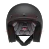 cafe 4 racer -  Biltwell Bonanza Helmet Open Face Flat Black matte  - BILTWELL Biltwell Bonanza 2021 