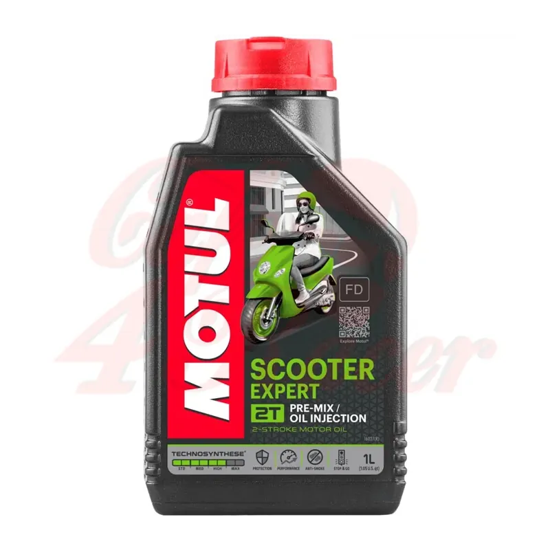 cafe 4 racer - MOTUL Motorový olej SCOOTER EXPERT 2T, 1L - MOTUL 2T 3374650016429