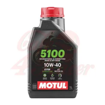 cafe 4 racer - MOTUL Engine oil 5100, 10W40, 1L - MOTUL 4T engine 3374650247076