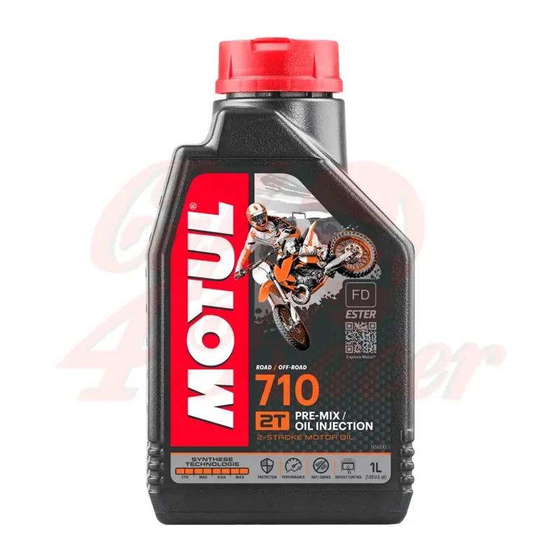 cafe 4 racer - MOTUL Motorový olej 710 2T, 1L - MOTUL 2T 3374650299976