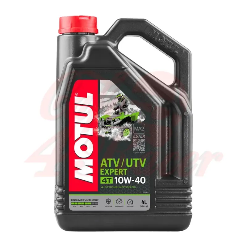 cafe 4 racer - MOTUL Motorový olej ATV UTV EXPERT, 10W40, SYNT, 4L - MOTUL 4T  3374650255620