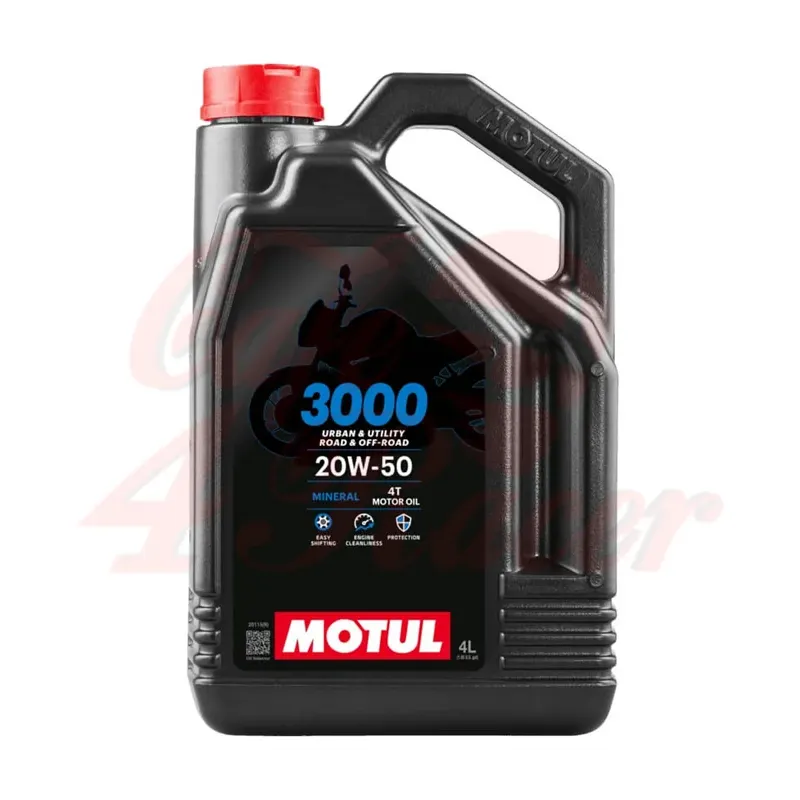 cafe 4 racer - MOTUL Motorenöl 3000, 20W50, 4L - MOTUL 4T engine 3374650263779