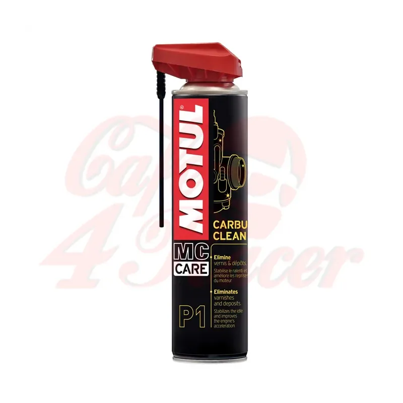 cafe 4 racer - MOTUL MC CARE P1 CARBU CLEAN, čistič karburátoru, 400ML - MOTUL Čističe 3374650253381