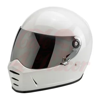 cafe 4 racer - Biltwell Lane Splitter Shield Chrome Mirror - BILTWELL  Optics & Masks for Helmets  