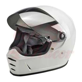 cafe 4 racer - Biltwell Lane Splitter Shield Chrome Mirror - BILTWELL  Optics & Masks for Helmets  