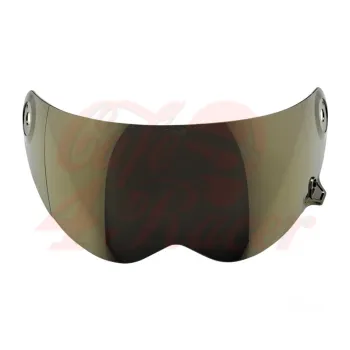 cafe 4 racer -  Biltwell Lane Splitter Shield Gold Mirror  - BILTWELL Optics & Masks for Helmets 