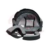 cafe 4 racer - Biltwell Bonanza Helmet Liner Black Grey - BILTWELL Helmet Accessories 