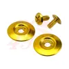 cafe 4 racer - Biltwell Gringo S Hardware Kit Gold - BILTWELL  Helmet Accessories  