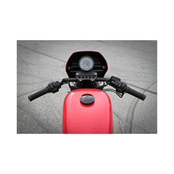 cafe 4 racer - Burly, Clubman řídítka. Černá - BURLY Cafe Racer M-type 