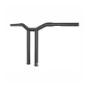 Burly, Dominator straight 1-1/4" T-bar 14” rise. Matte black