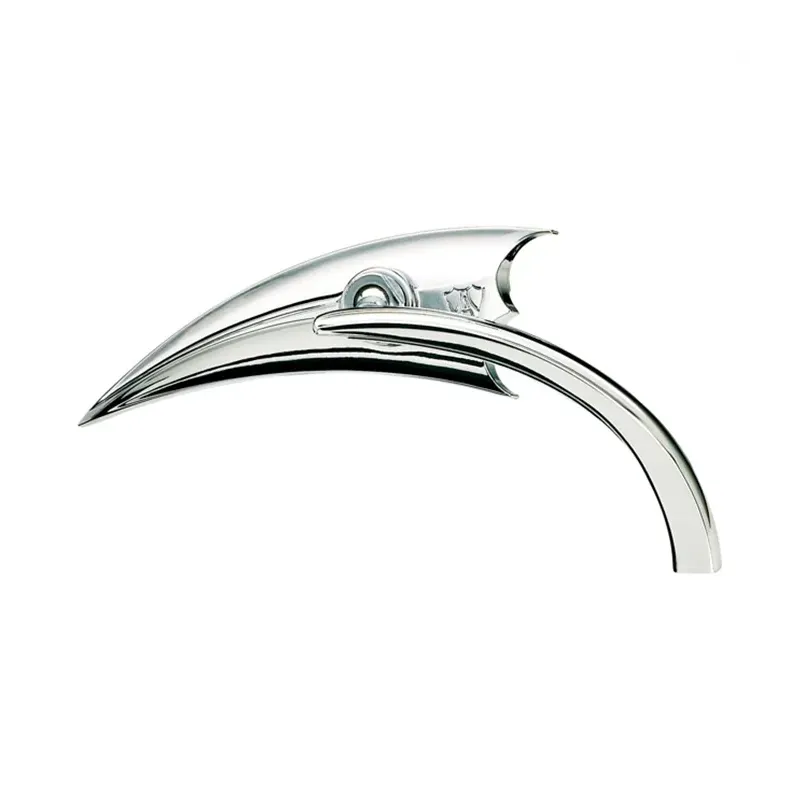 cafe 4 racer - NESS SCOOP CHROME MIRROR, RIGHT - ARLEN NESS Standard mirrors 