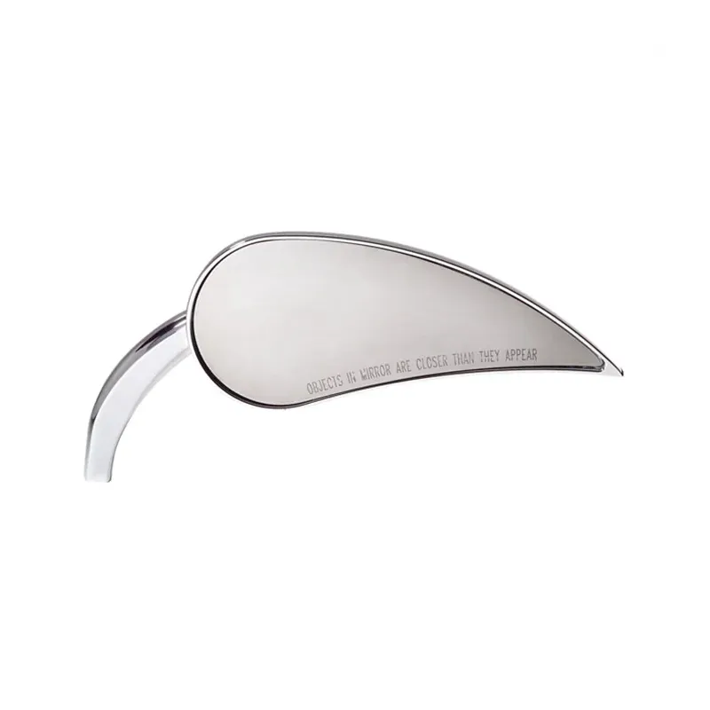 cafe 4 racer - NESS RAD III CAST CHROME MIRROR, RIGHT - ARLEN NESS Standard mirrors 
