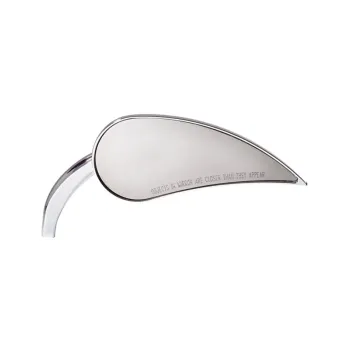 cafe 4 racer - NESS RAD III CAST CHROME MIRROR, RIGHT - ARLEN NESS Standard mirrors 