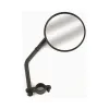cafe 4 racer - Reproduction sidevalve mirror. Black, long stem - MCS Standard mirrors 