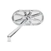 cafe 4 racer - Ness 10-Gauge caged mirror left hand chrome - ARLEN NESS Standard mirrors 