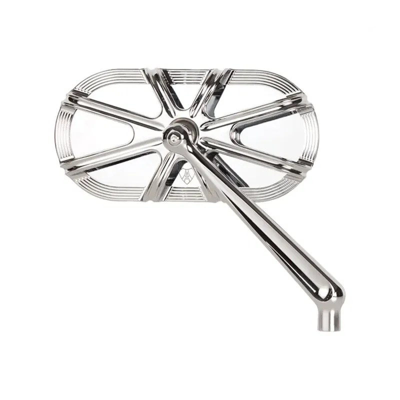 cafe 4 racer - Ness 10-Gauge caged mirror right hand chrome - ARLEN NESS Standard mirrors 