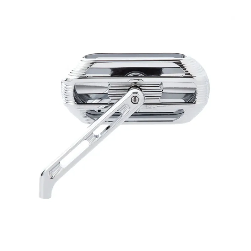 cafe 4 racer - Arlen Ness Sidekick caged mirror left hand chrome - ARLEN NESS Standard mirrors 